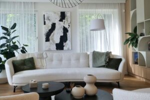 Japándi stílusú enteriőr